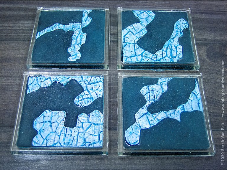 Icy Tundra Coasters – Set 1